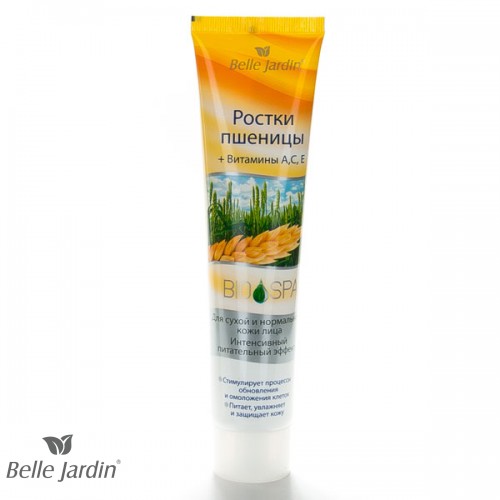 BIO SPA - Dnevna hranljiva krema sa pšenicom i vitaminima A, C i E 125 ml